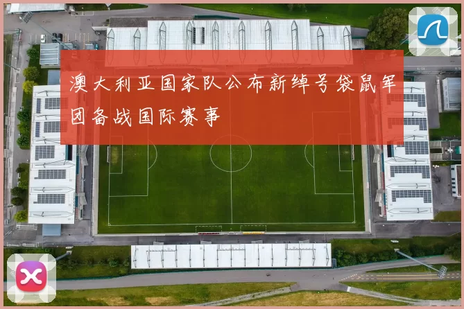 澳大利亚国家队公布新绰号袋鼠军团备战国际赛事